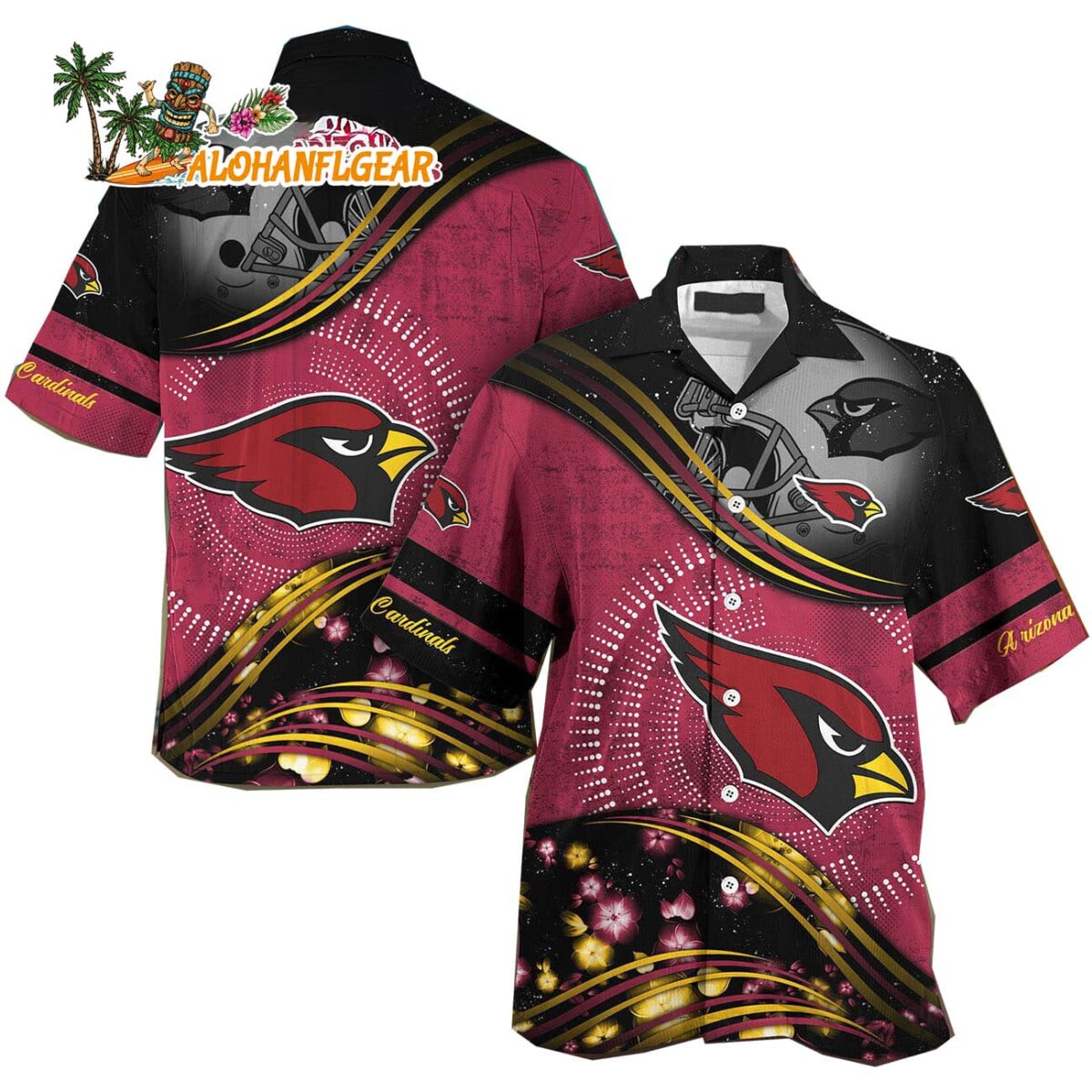 Arizona Cardinals Summer Hawaii Shirt New Design Fans Gifts 1