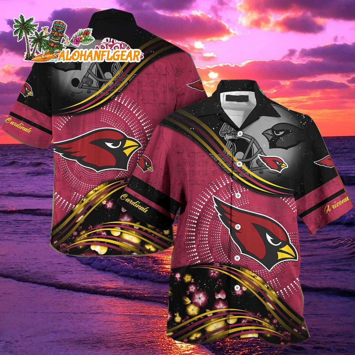 Arizona Cardinals Summer Hawaii Shirt New Design Fans Gifts 2