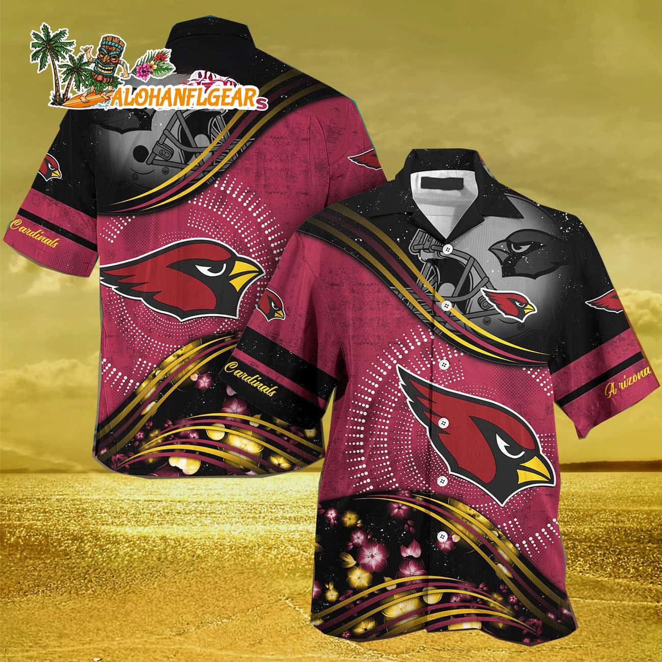 Arizona Cardinals Summer Hawaii Shirt New Design Fans Gifts Arizona Cardinals Summer Hawaii Shirt New Design Fans Gifts