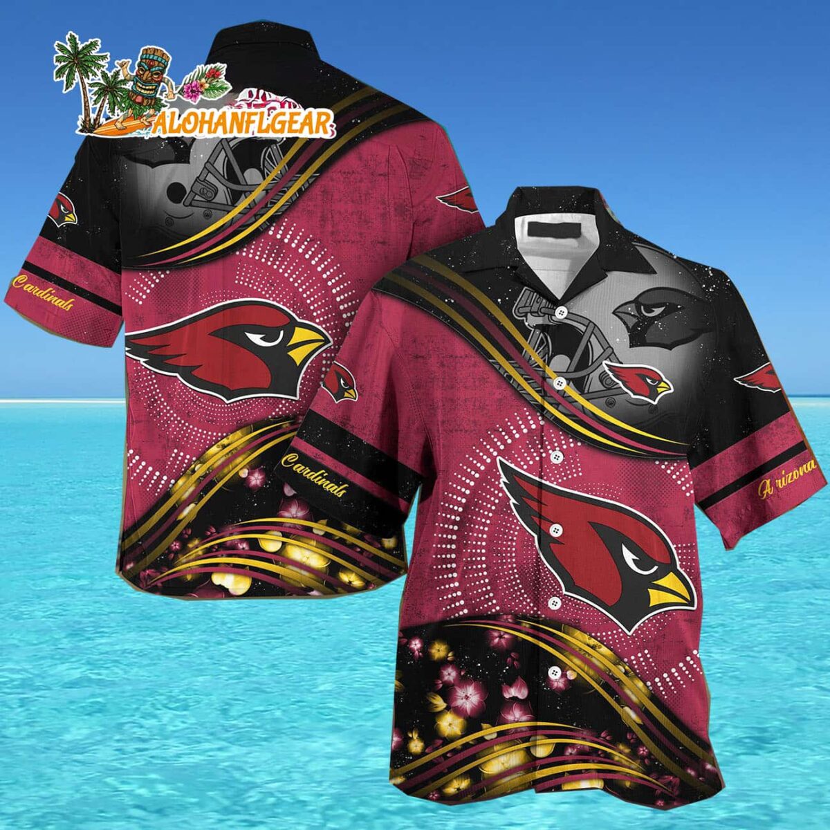 Arizona Cardinals Summer Hawaii Shirt New Design Fans Gifts 4