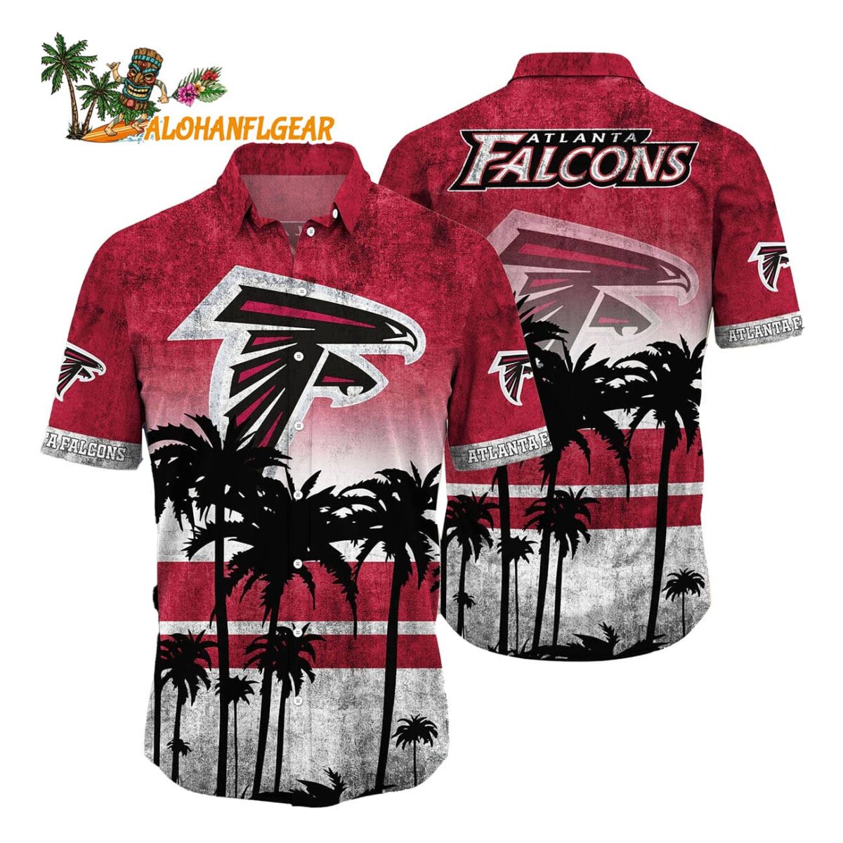 Atlanta Falcons Palm Tree Summer New Hawaiian Shirt 1