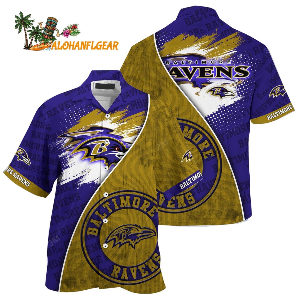 Baltimore Ravens Summer Hawaii Shirt New Trend For This Season 1