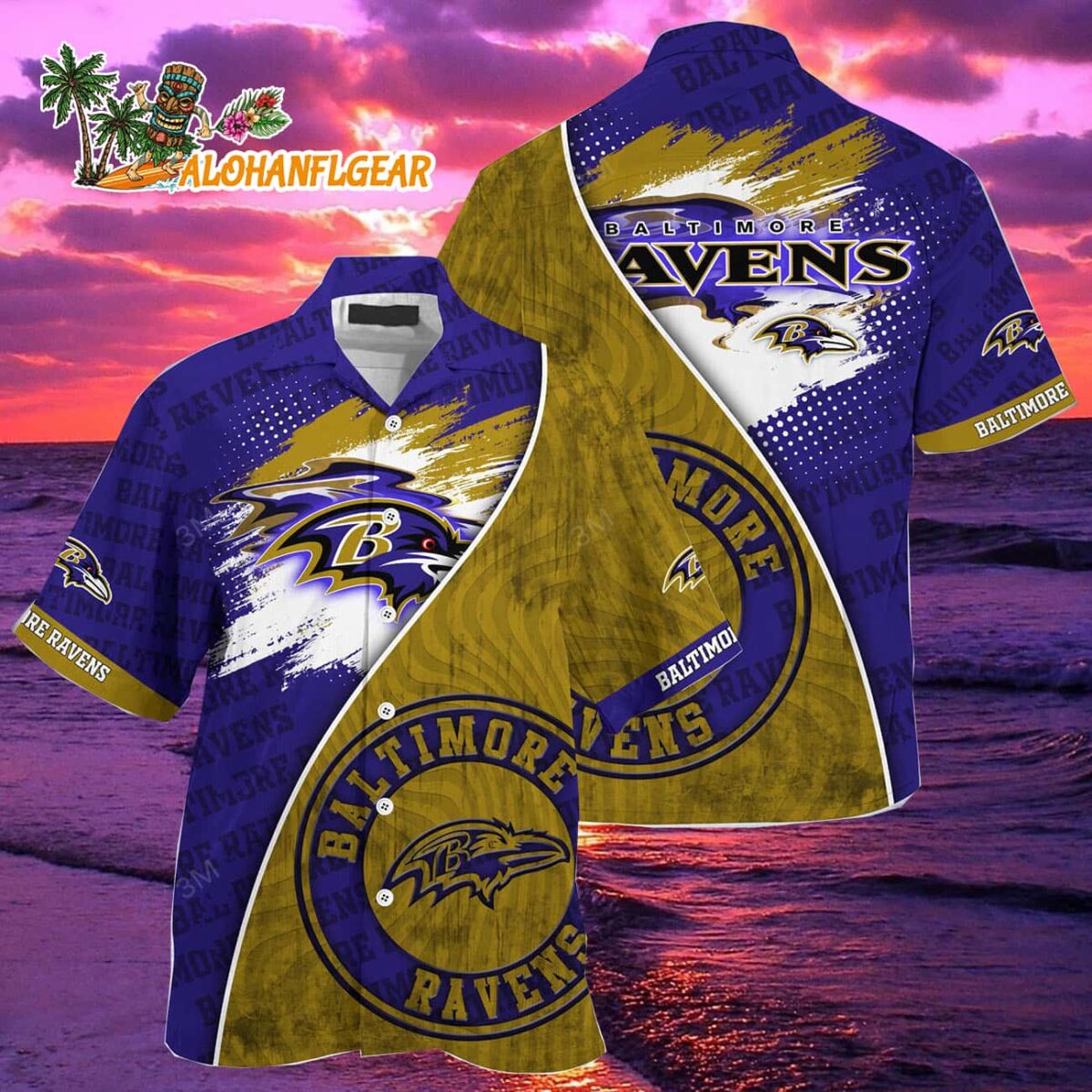 Baltimore Ravens Summer Hawaii Shirt New Trend For This Season 2