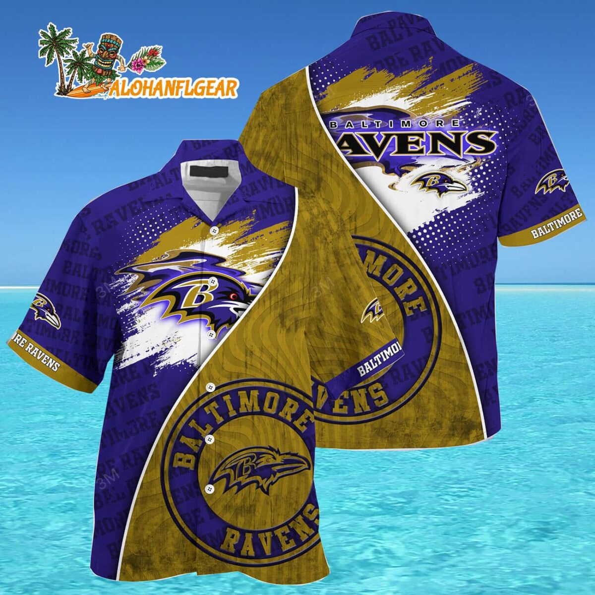 Baltimore Ravens Summer Hawaii Shirt New Trend For This Season 4