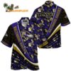 Baltimore Ravens Summer Hawaii Shirt With Tropical Flower Pattern 1