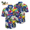 Buffalo Bills Parrots Tropical Flower Hawaiian Shirt 1