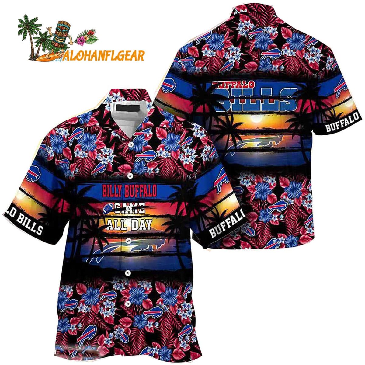 Buffalo Bills Summer Beach Hawaiian Shirt 1