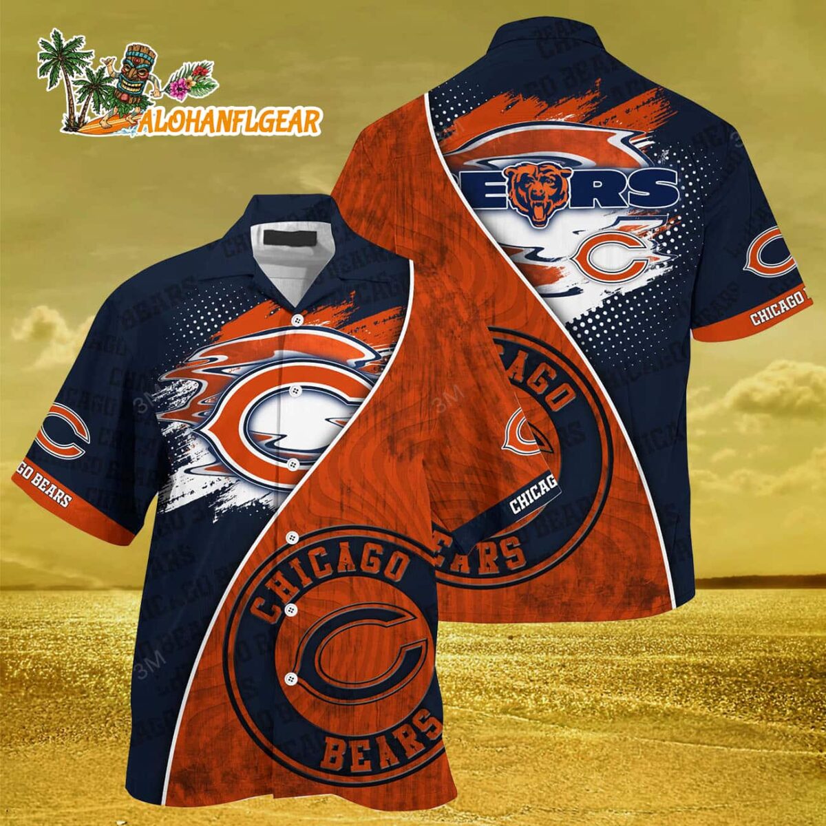 Chicago Bears Summer Hawaii Shirt New Trend For This Season 3