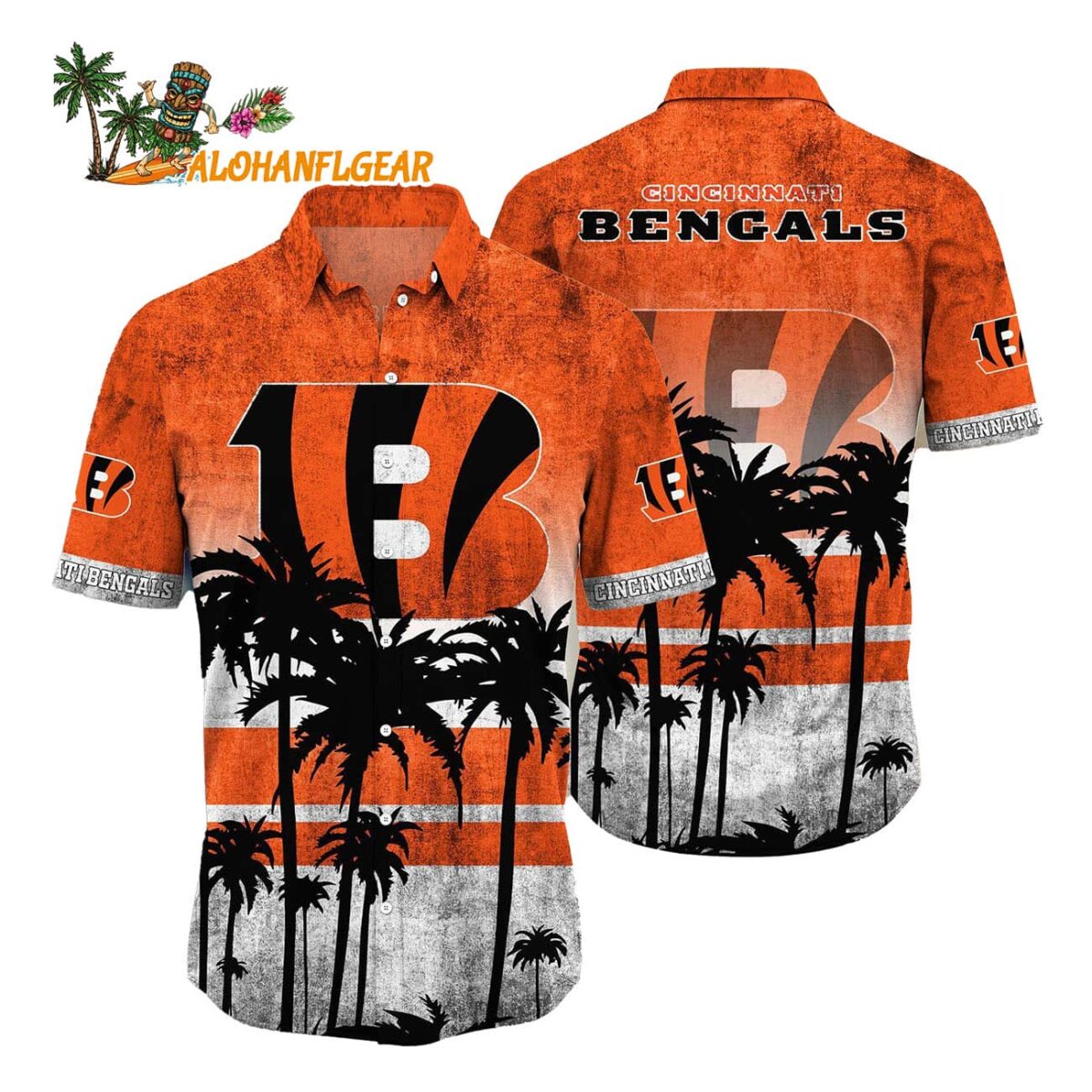 Cincinnati Bengals Palm Tree Summer New Hawaiian Shirt 1