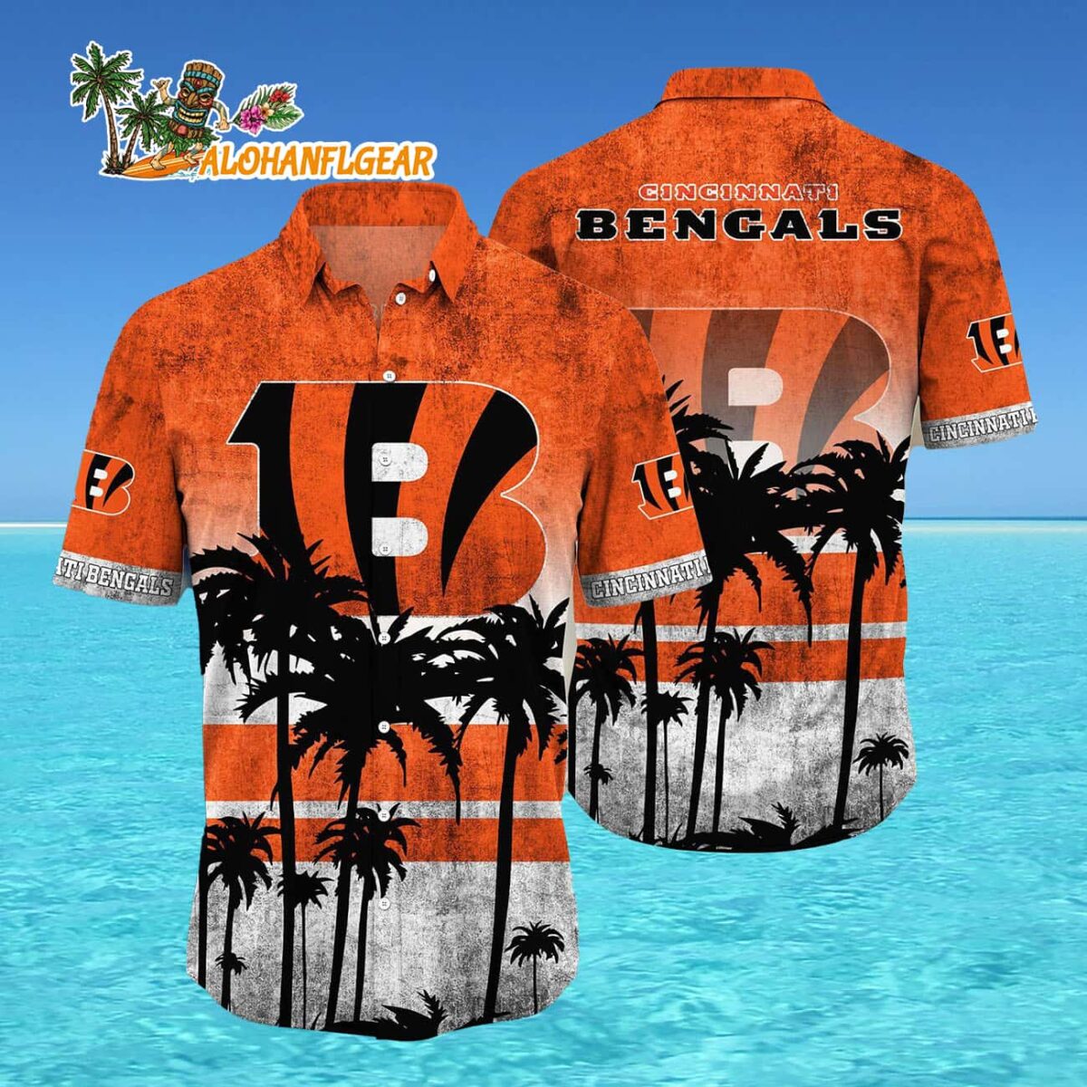 Cincinnati Bengals Palm Tree Summer New Hawaiian Shirt 4