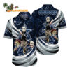 Dallas Cowboys Halloween Horror Movie Characters Hawaiian Shirt 1