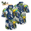 Indianapolis Colts Parrots Tropical Flower Hawaiian Shirt 1