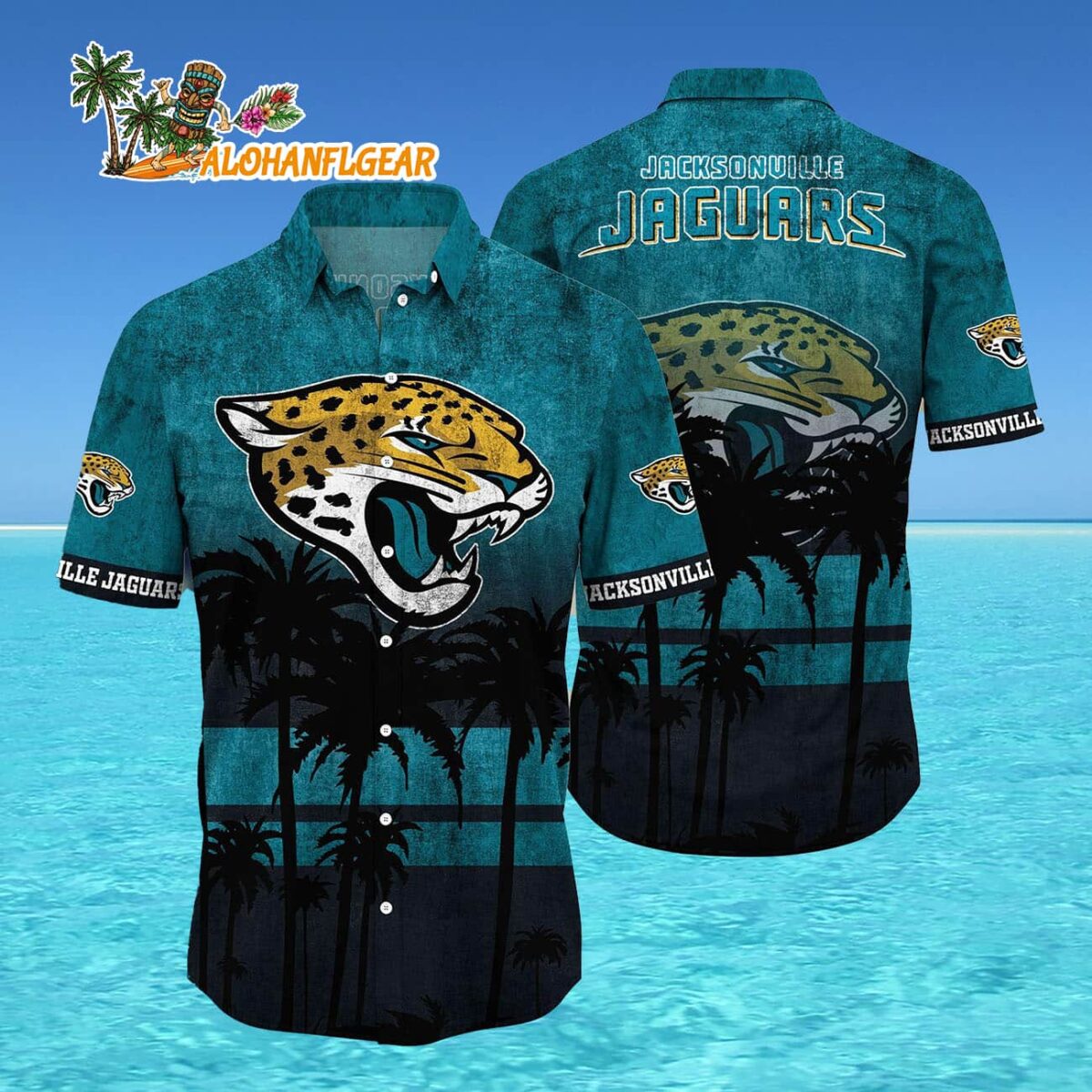 Jacksonville Jaguars Palm Tree Summer New Hawaiian Shirt 4 Jacksonville Jaguars Palm Tree Summer New Hawaiian Shirt 4