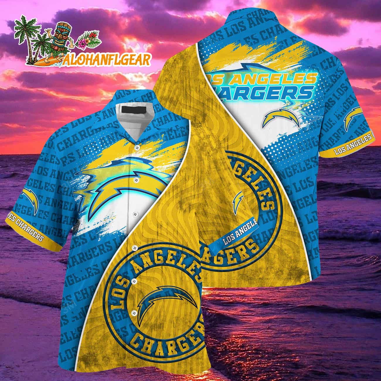 Los Angeles Chargers Summer Hawaii Shirt New Trend For This Season Los Angeles Chargers Summer Hawaii Shirt New Trend For This Season