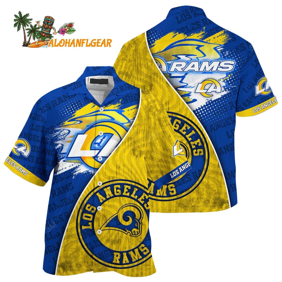 Los Angeles Rams Summer Hawaii Shirt New Trend For This Season 1
