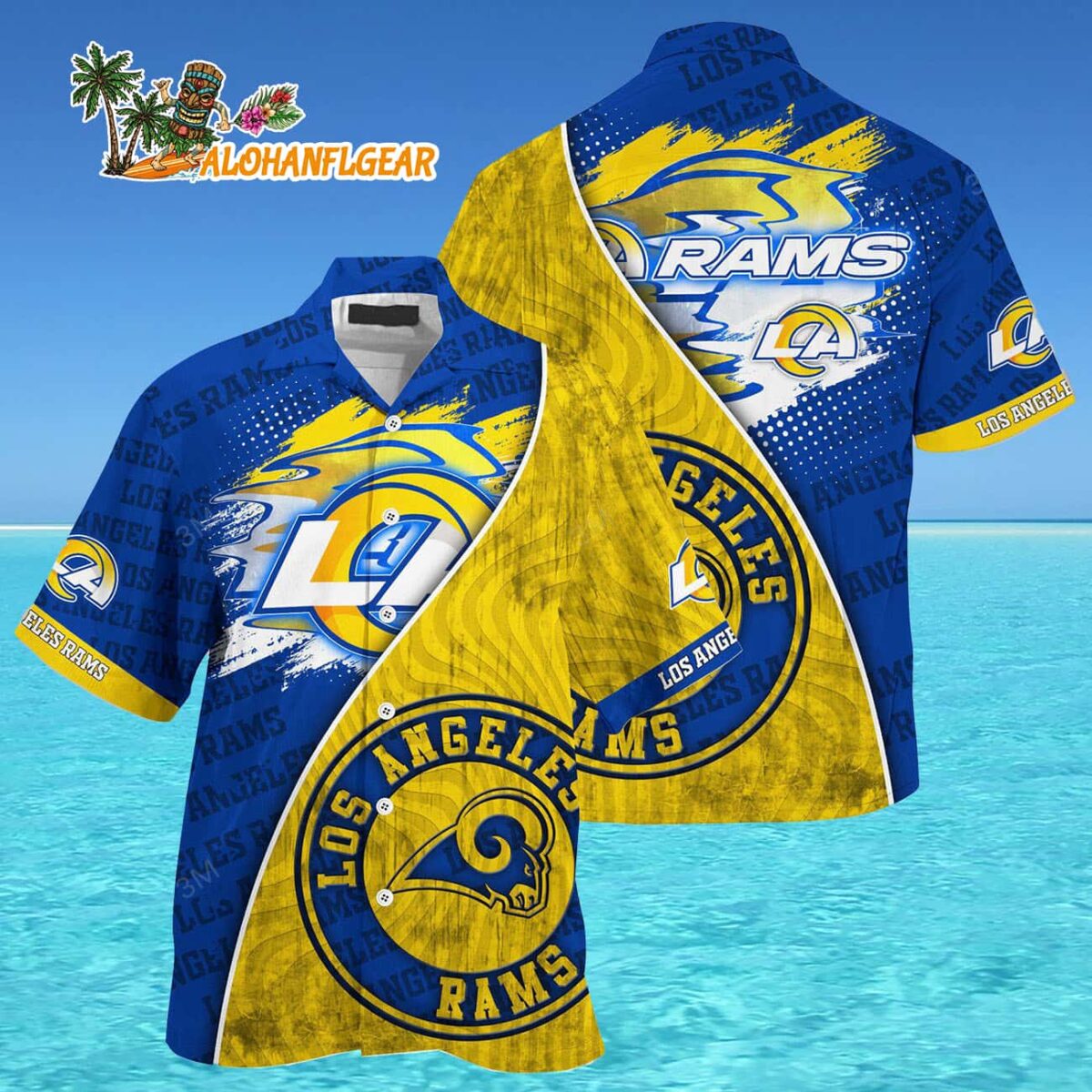 Los Angeles Rams Summer Hawaii Shirt New Trend For This Season 4