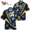 Los Angeles Rams Summer Hawaii Shirt With Tropical Flower Pattern 1