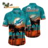 Miami Dolphins Palm Tree Summer New Hawaiian Shirt 1