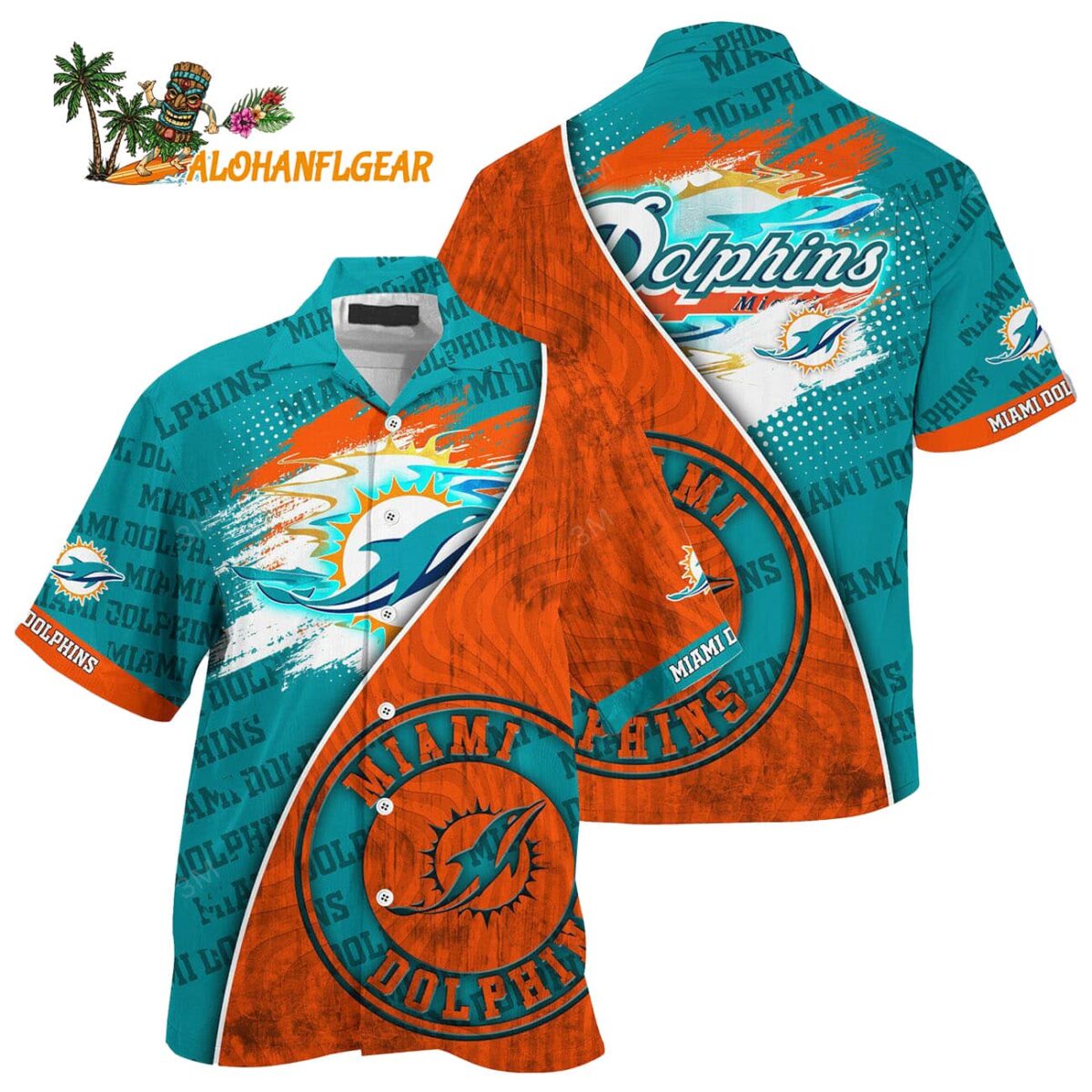 Miami Dolphins Summer Hawaii Shirt New Trend For This Season 1