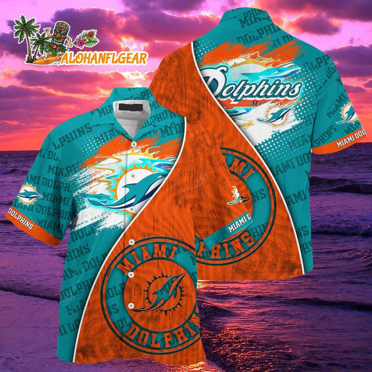 Miami Dolphins Summer Hawaii Shirt New Trend For This Season 2