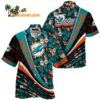 Miami Dolphins Summer Hawaii Shirt With Tropical Flower Pattern 1