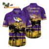 Minnesota Vikings Palm Tree Summer New Hawaiian Shirt 1