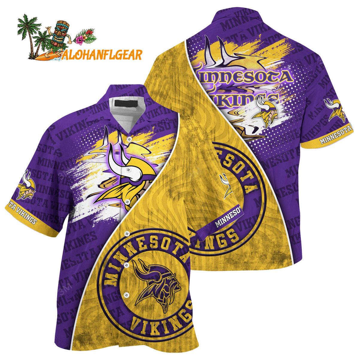 Minnesota Vikings Summer Hawaii Shirt New Trend For This Season 1