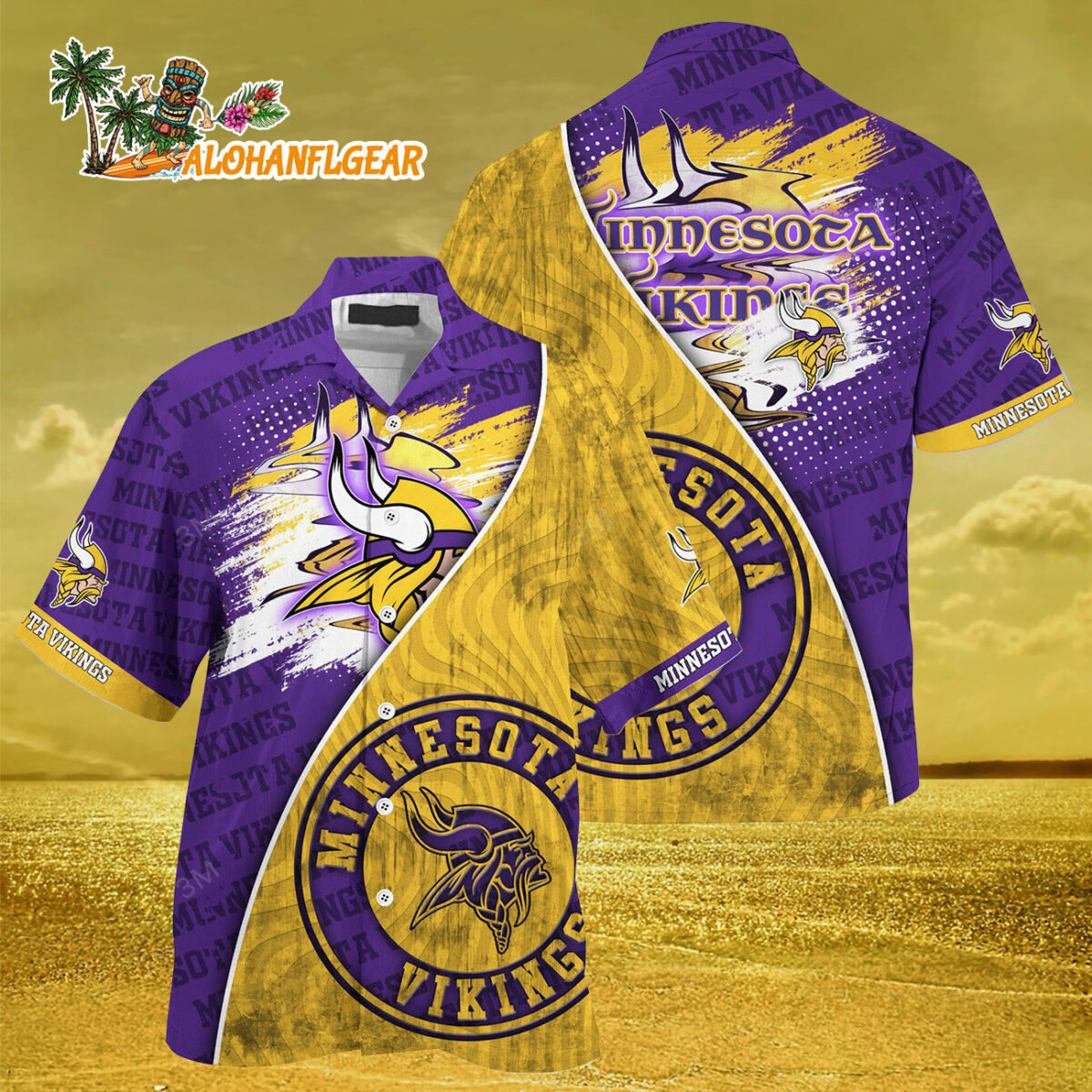 Minnesota Vikings Summer Hawaii Shirt New Trend For This Season 3