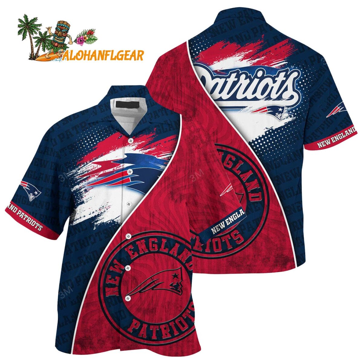 New England Patriots Summer Hawaii Shirt New Trend For This Season 1
