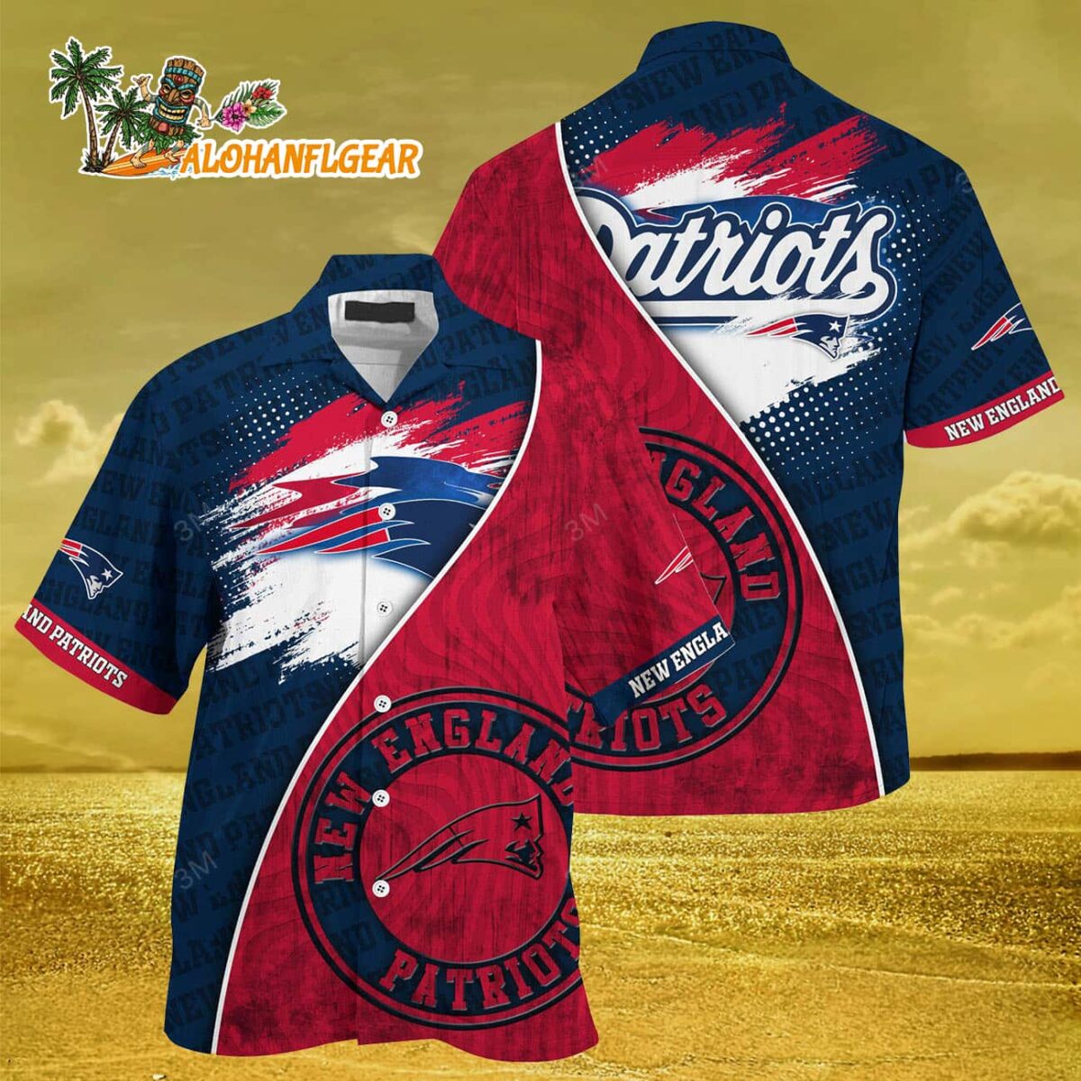 New England Patriots Summer Hawaii Shirt New Trend For This Season 3