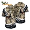 New Orleans Saints Halloween Horror Movie Characters Hawaiian Shirt 1