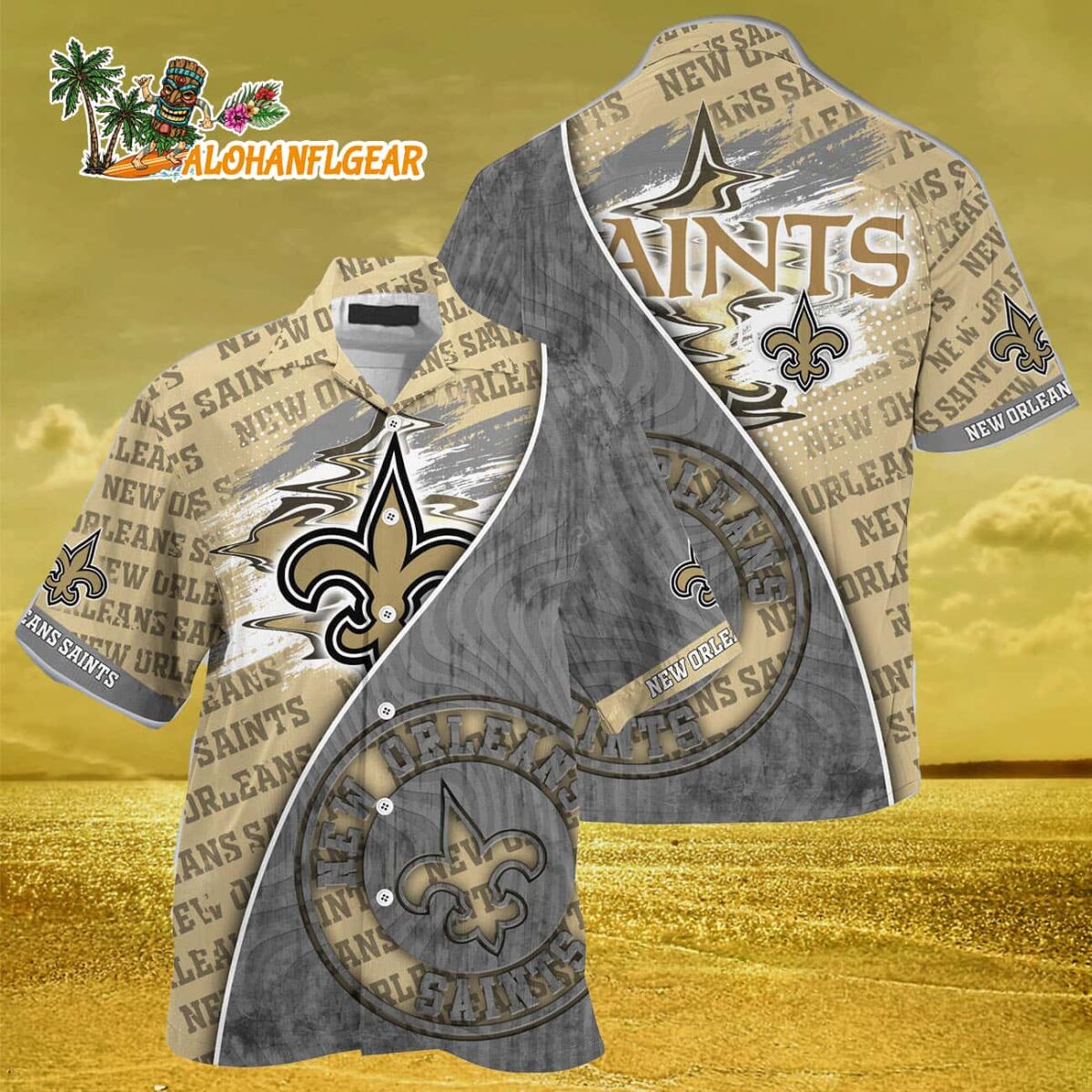 New Orleans Saints Summer Hawaii Shirt New Trend For This Season 3