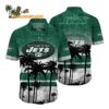 New York Jets Palm Tree Summer New Hawaiian Shirt 1