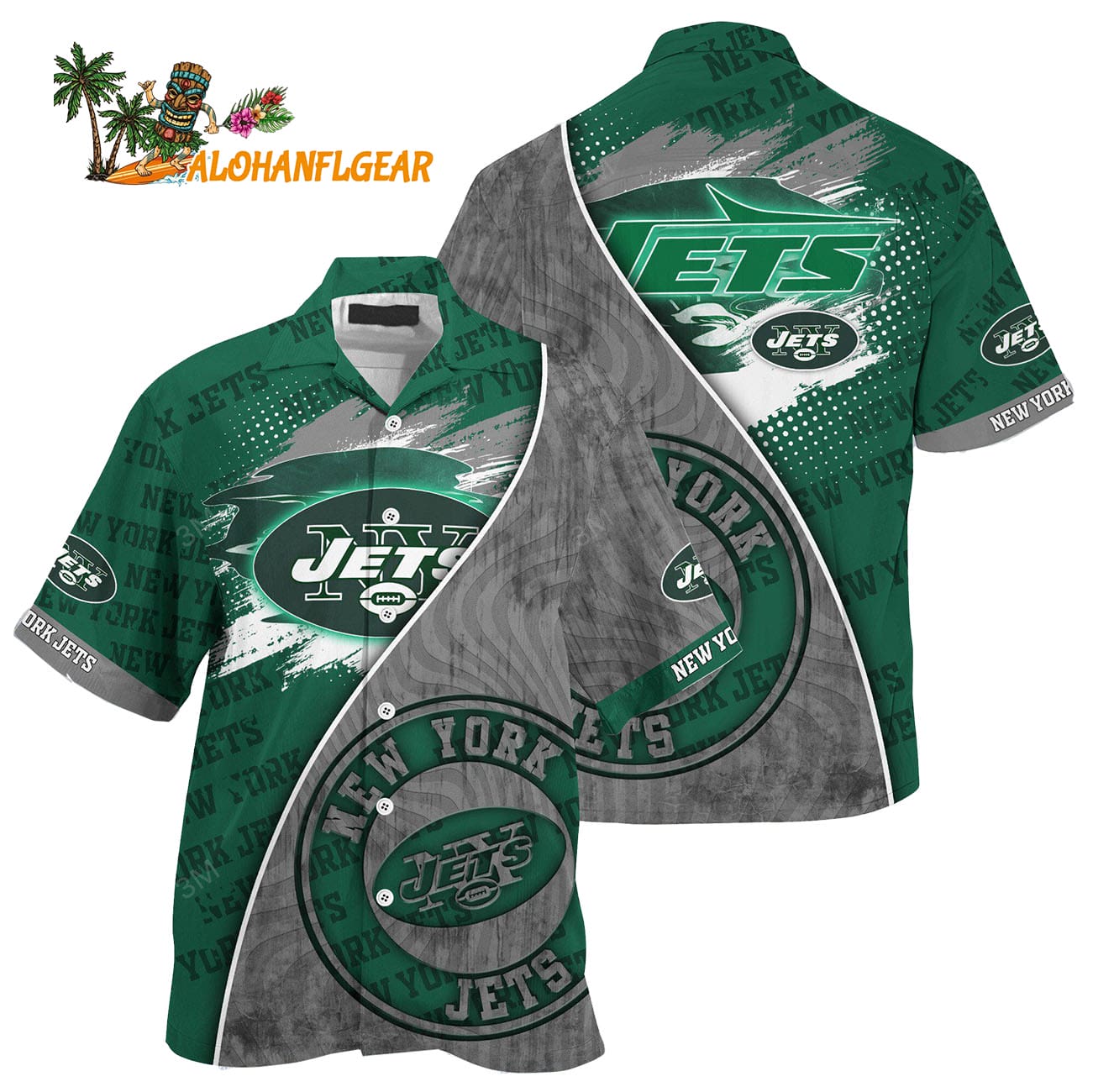 New York Jets Summer Hawaii Shirt New Trend For This Season New York Jets Summer Hawaii Shirt New Trend For This Season