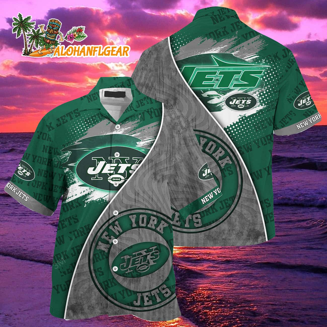 New York Jets Summer Hawaii Shirt New Trend For This Season New York Jets Summer Hawaii Shirt New Trend For This Season
