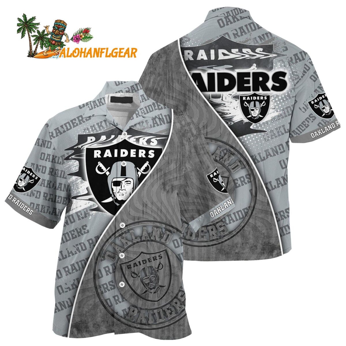 Oakland Raiders Summer Hawaii Shirt New Trend For This Season 1
