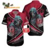 Personalized Atlanta Falcons Special Halloween Skull Hawaiian Shirt 1