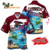 Personalized Atlanta Falcons Summer Button Up Hawaii Shirt 1