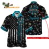 Personalized Jacksonville Jaguars Sunflower For Mother Day Father Day Hawaiian Shirt 1
