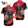 Personalized Kansas City Chiefs Special Halloween Skull Hawaiian Shirt 1