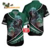 Personalized New York Jets Special Halloween Skull Hawaiian Shirt 1