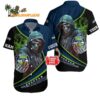 Personalized Seattle Seahawks Special Halloween Skull Hawaiian Shirt 1
