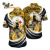 Pittsburgh Steelers Hawaiian Shirt Horror Movies Aloha Shirt 1