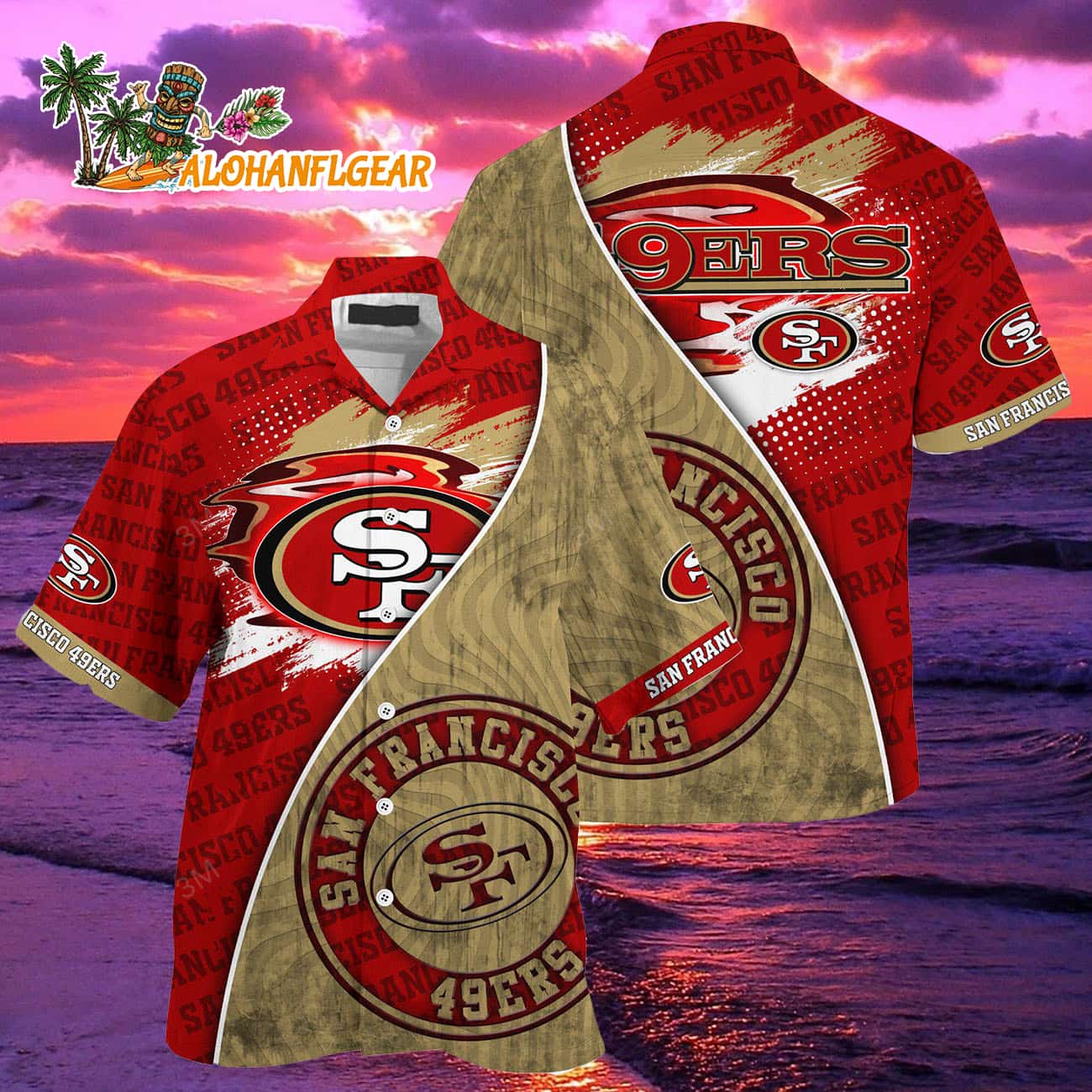San Francisco 49ers Summer Hawaii Shirt New Trend For This Season San Francisco 49ers Summer Hawaii Shirt New Trend For This Season