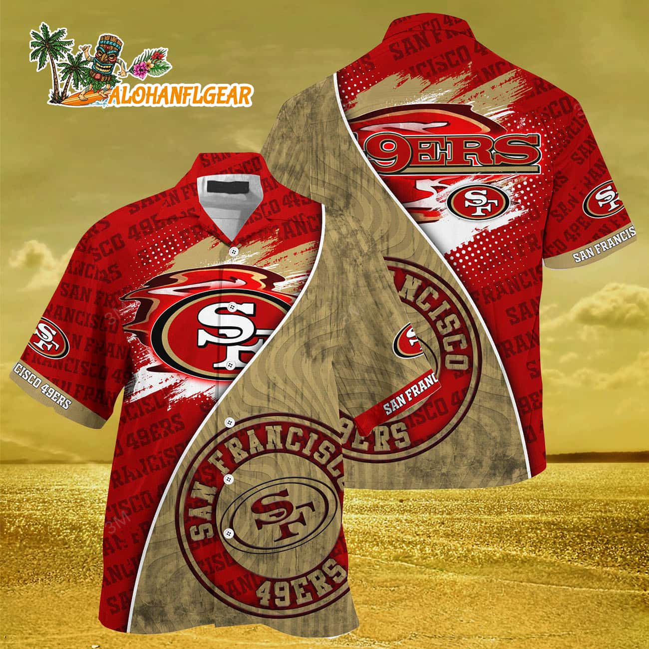 San Francisco 49ers Summer Hawaii Shirt New Trend For This Season San Francisco 49ers Summer Hawaii Shirt New Trend For This Season