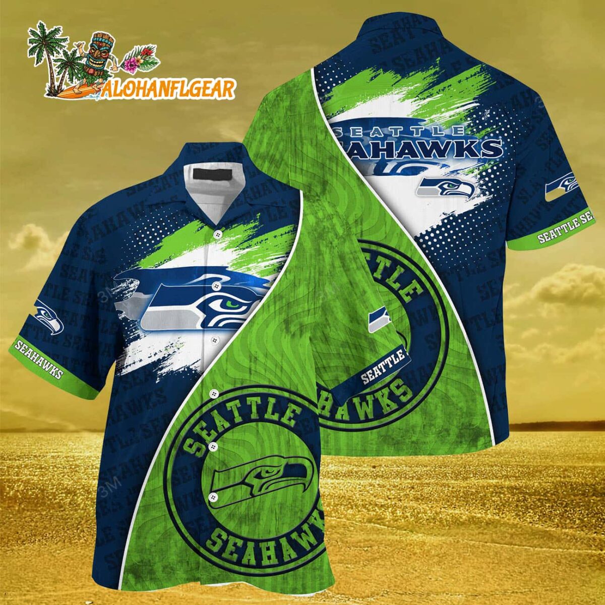 Seattle Seahawks Summer Hawaii Shirt New Trend For This Season 3