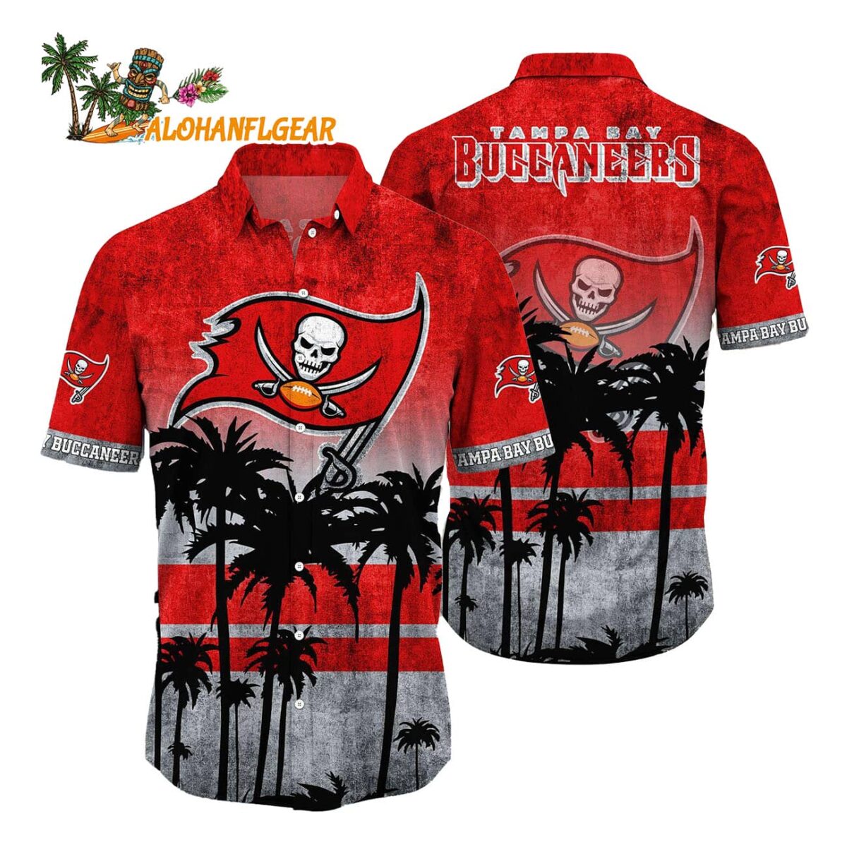 Tampa Bay Buccaneers Palm Tree Summer New Hawaiian Shirt 1