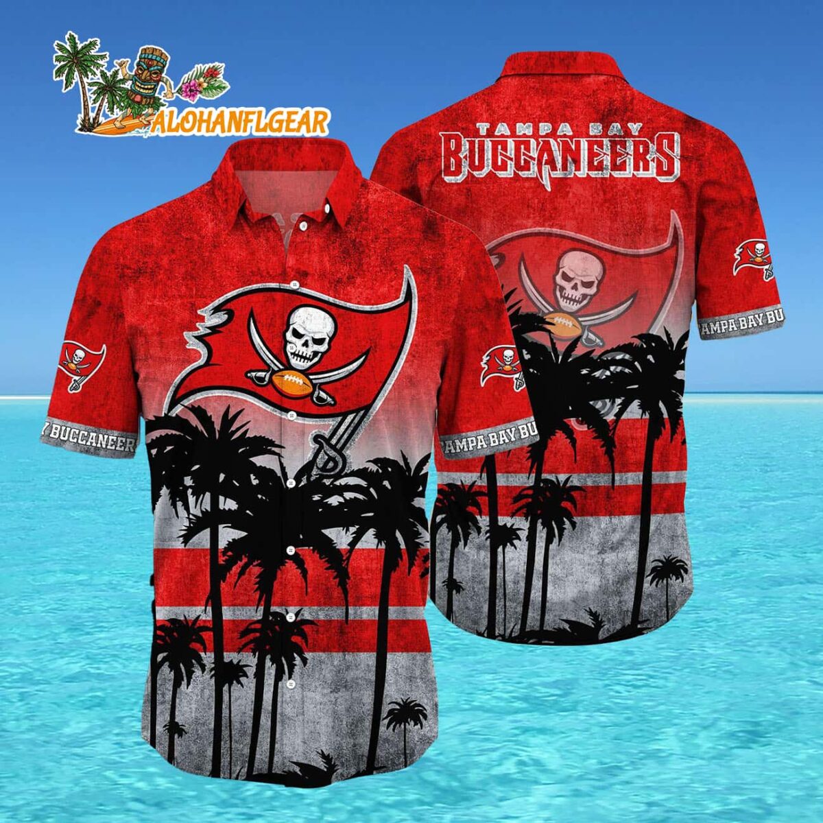 Tampa Bay Buccaneers Palm Tree Summer New Hawaiian Shirt 4 Tampa Bay Buccaneers Palm Tree Summer New Hawaiian Shirt 4