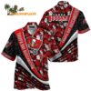 Tampa Bay Buccaneers Summer Hawaii Shirt With Tropical Flower Pattern 1
