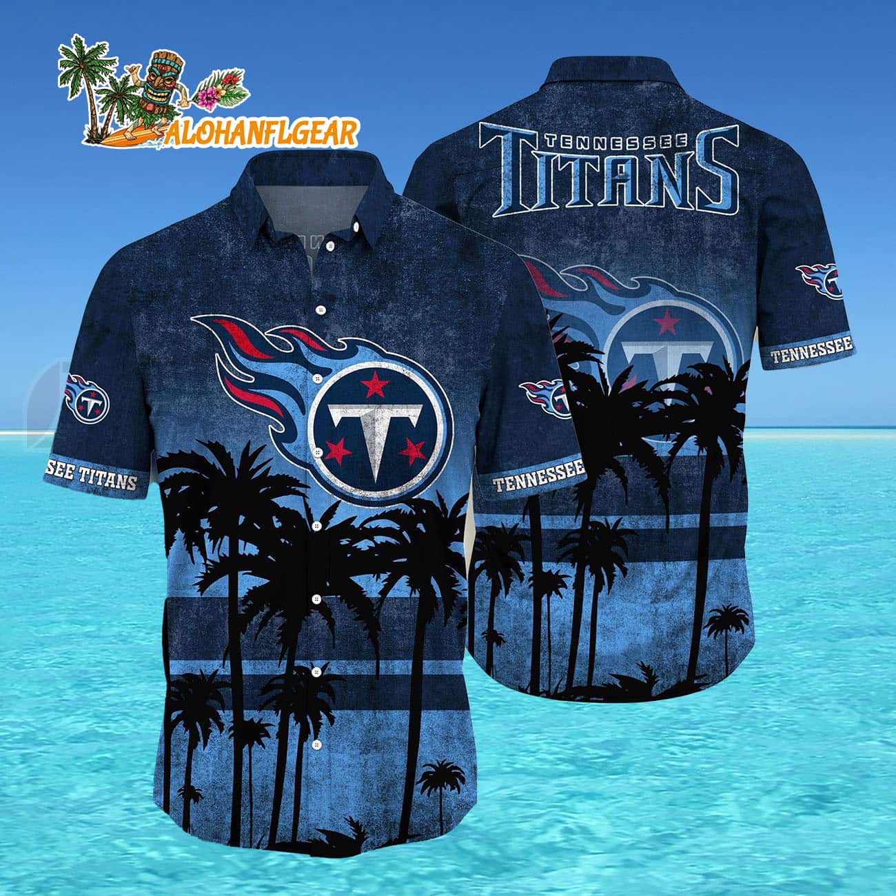 Tennessee Titans Palm Tree Summer New Hawaiian Shirt Tennessee Titans Palm Tree Summer New Hawaiian Shirt